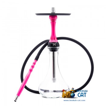 Кальян Alpha Hookah Model X Rose Fluor (Альфа Хука Модель Х Розовый) - фото 1
